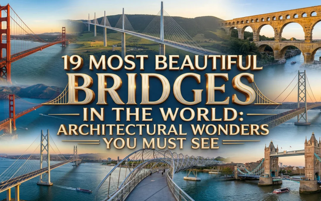 19 Most Beautiful Bridges in the World: Architectural Wonders You Must See