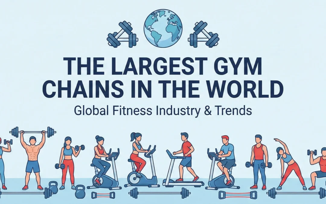 The Largest Gym Chains in the World: Global Fitness Giants Dominating the Industry