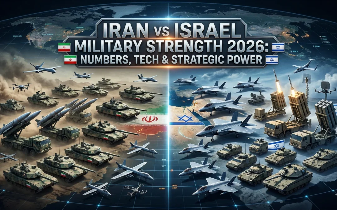 Iran vs Israel Military Strength 2026: Numbers, Tech & Strategic Power