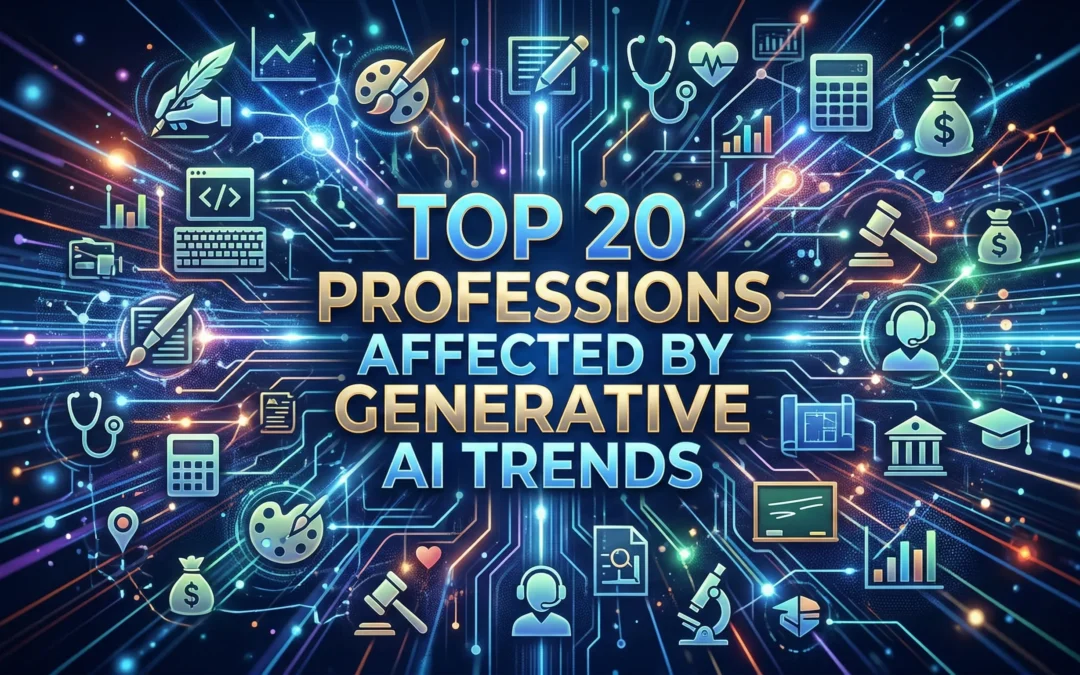Top 20 Professions Affected by Generative AI in 2026