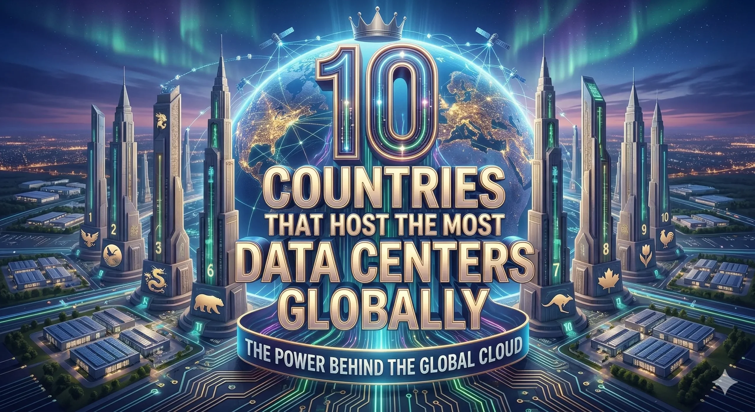 10 Countries That Host the Most Data Centers Globally