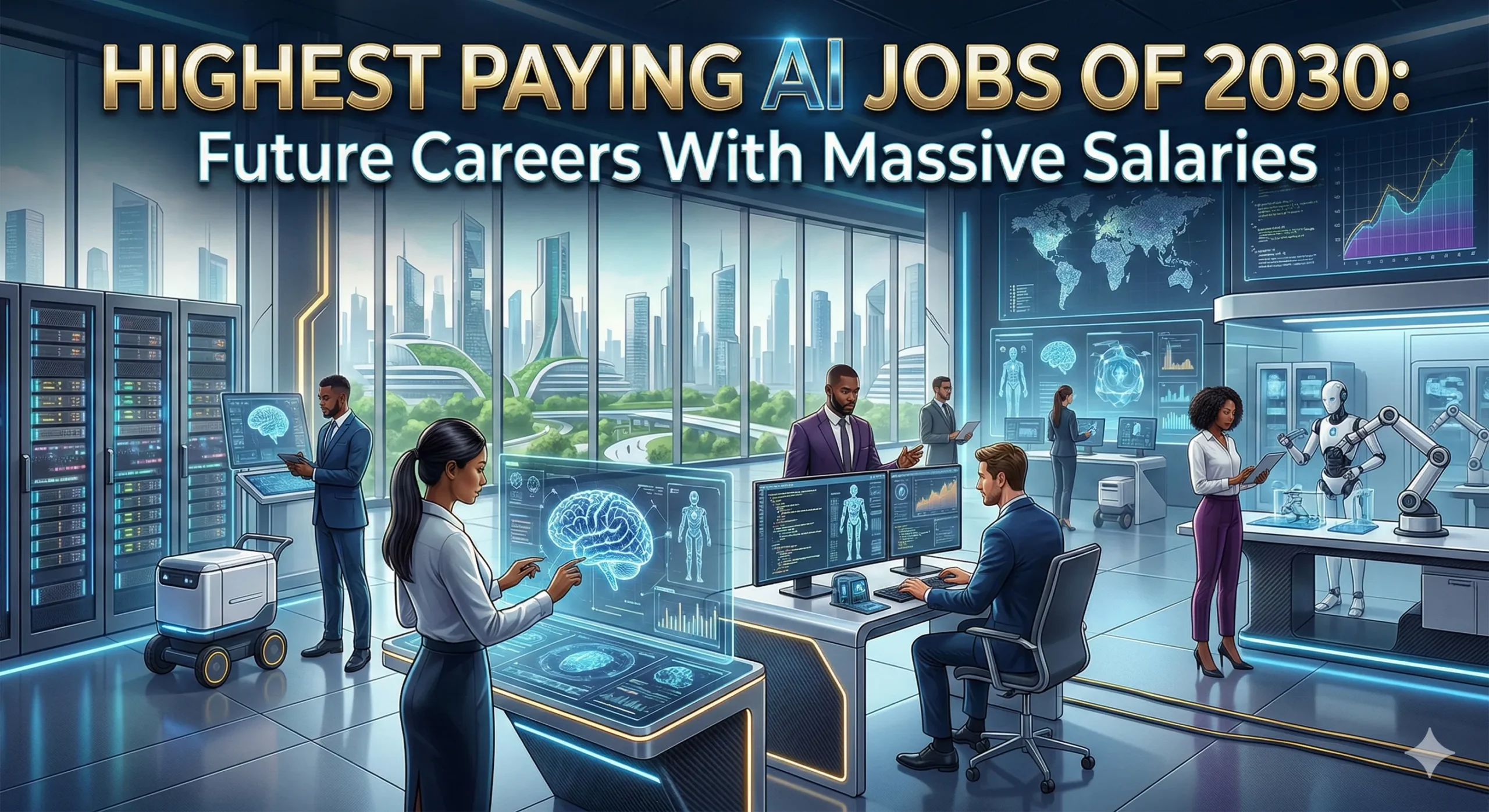 Highest Paying AI Jobs of 2030: Future Careers With Massive Salaries