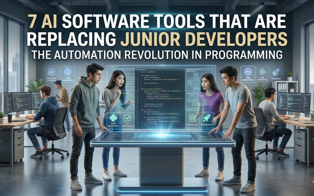 7 AI Software Tools Replacing Junior Developers