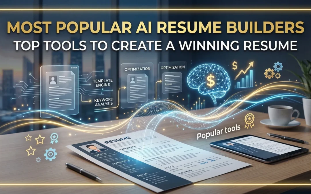 Most Popular AI Resume Builders : Top Tools to Create a Winning Resume