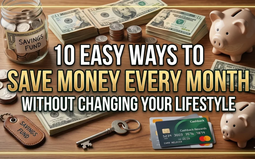 10 Easy Ways to Save Money Every Month Without Changing Your Lifestyle