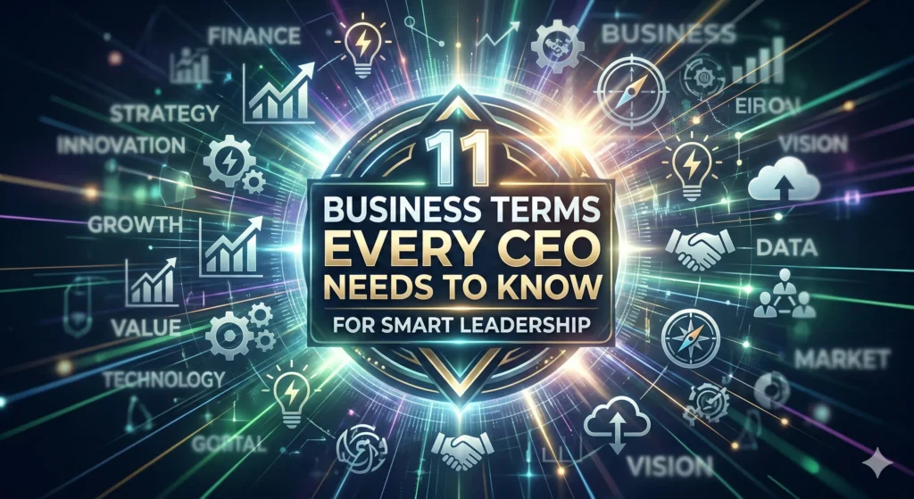 11 Business Terms Every CEO Needs to Know